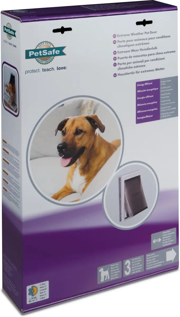 PetSafe Extreme Weather Huisdierluik Medium PPA19-15795 - afbeelding 3 van 6