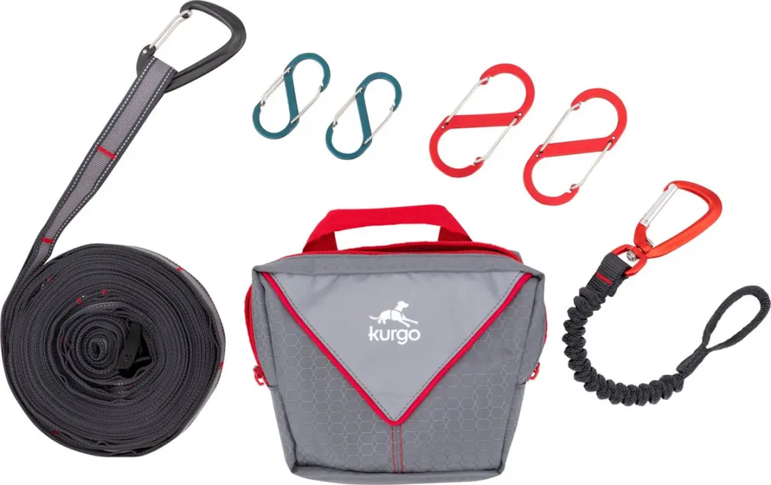 Kurgo Ridgeline Tie-Out Camping Zip Line - afbeelding 2 van 6