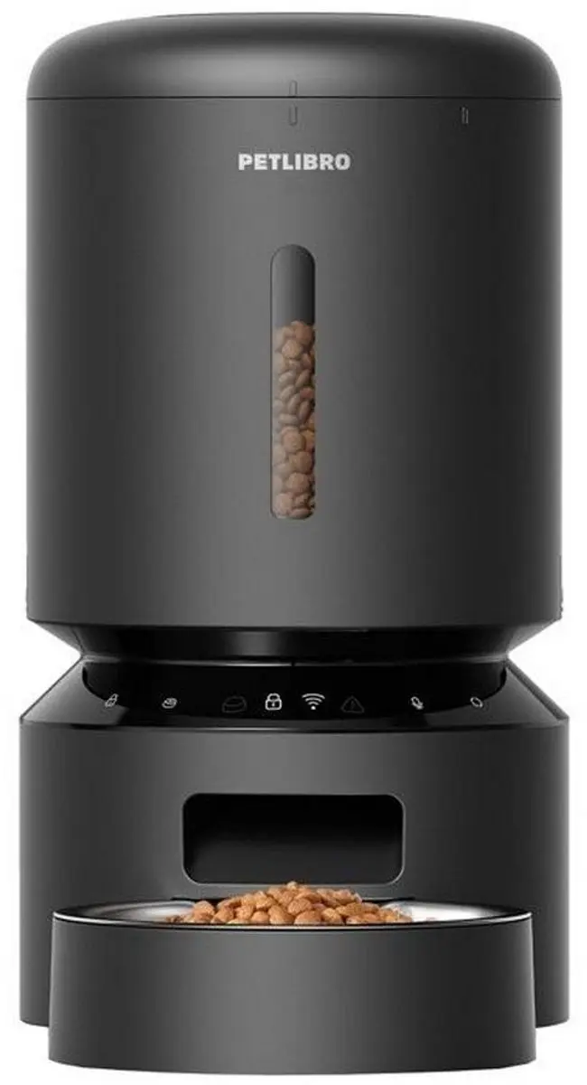 Petlibro Graanschuur PL-AF103-34B Voedseldispenser - Zwart - afbeelding 2 van 4