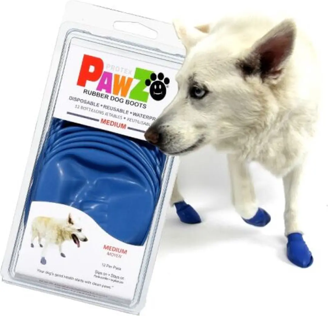 Pawz Rubber Hondenschoenen - XS - Oranje - afbeelding 5 van 6