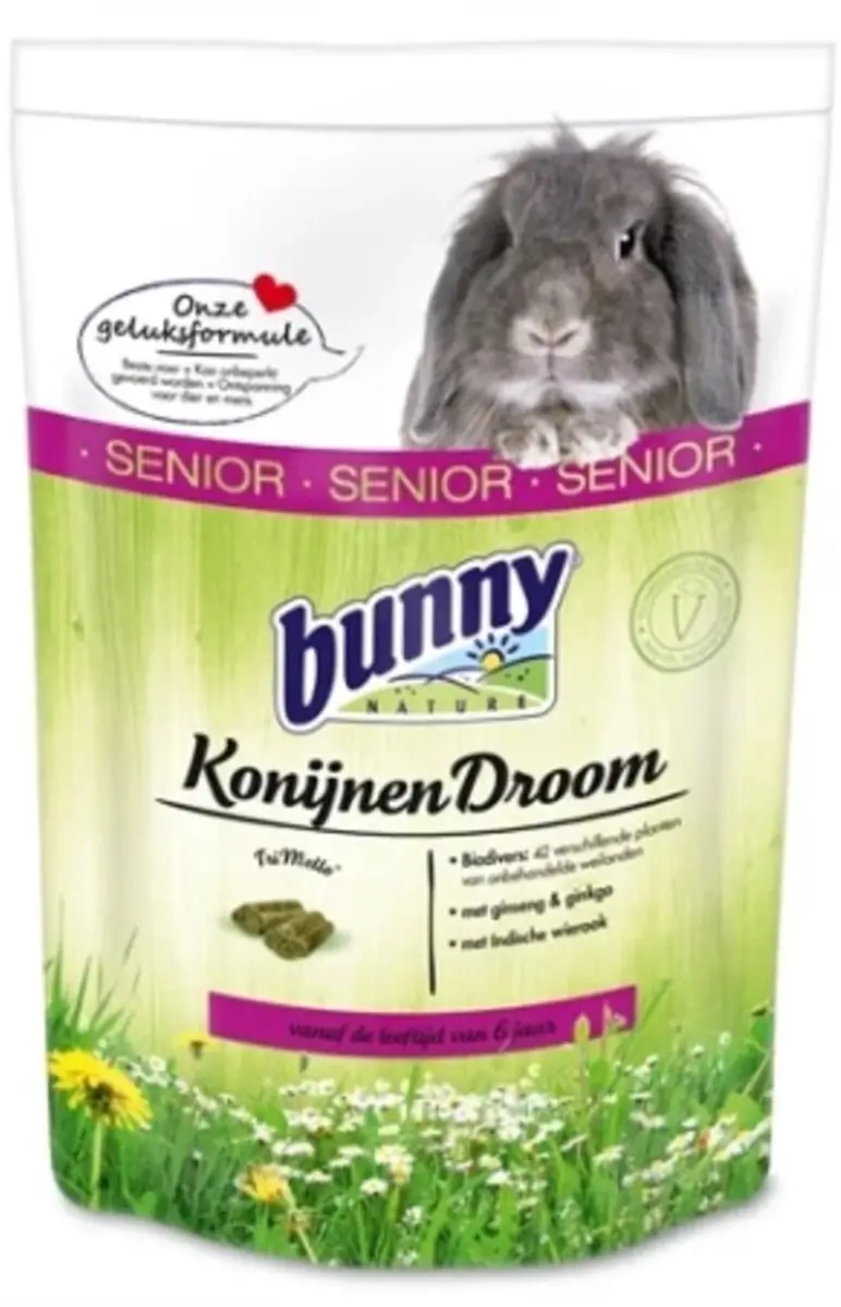 Bunny Nature Konijnendroom Senior - 1,5 kg - afbeelding 2 van 3