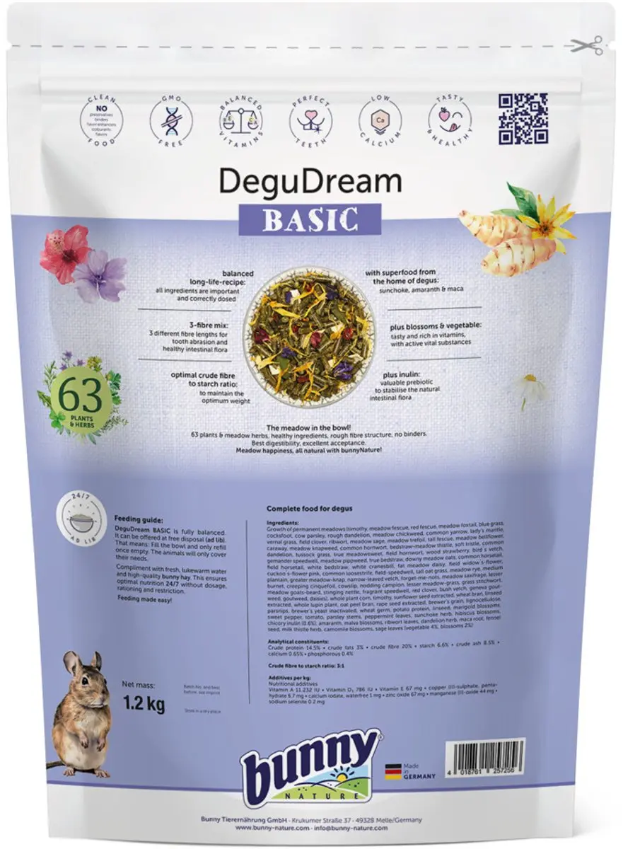 Bunny Nature Degoe Droom Basic 1,2 kg - afbeelding 3 van 3