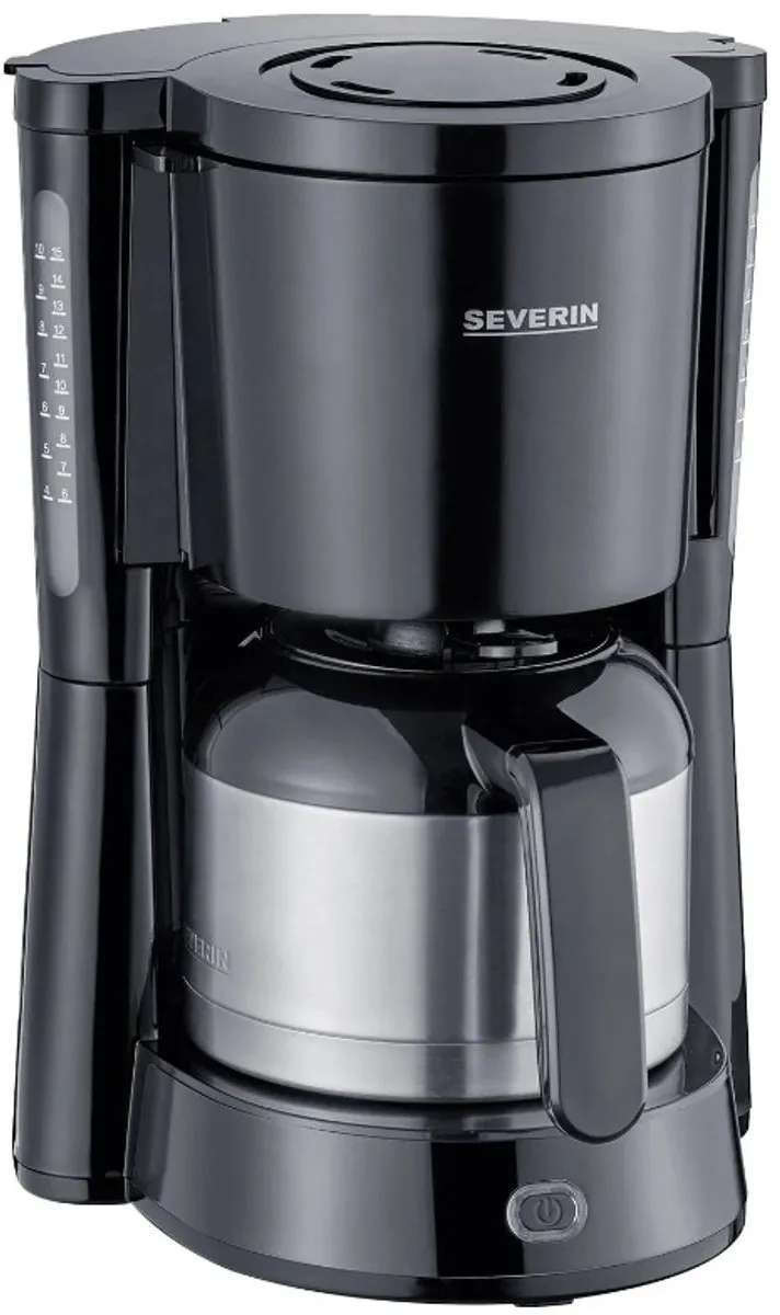 Severin KA 4835 Koffiezetapparaat - 8 Kopjes - 1L - Zwart