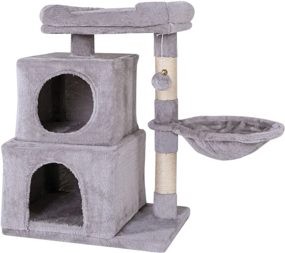 dibea  klimboom, kattenkrabboom, hoogte 70 cm, lichtgrijs