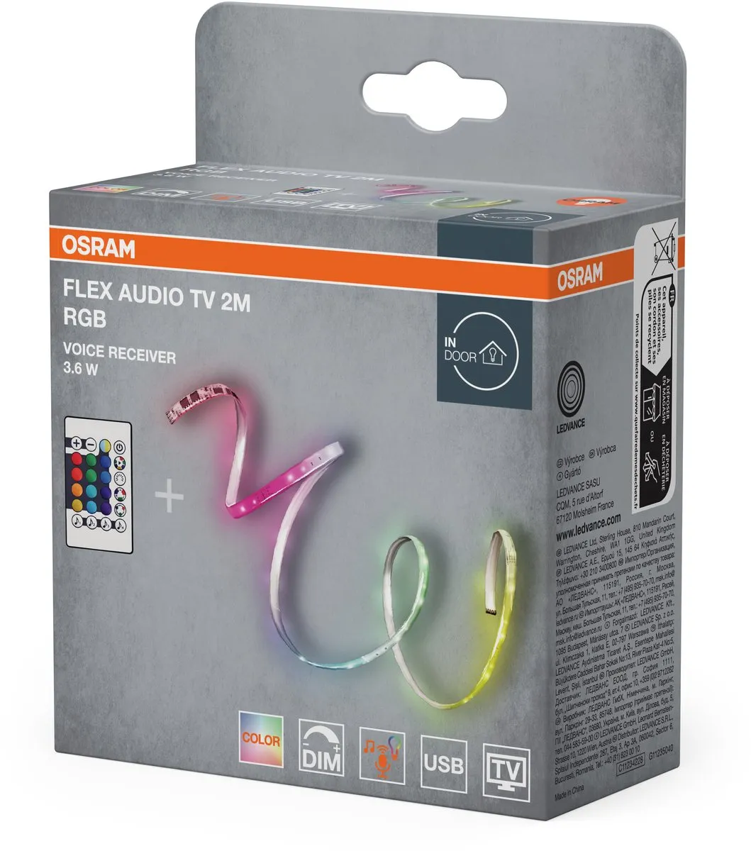 Osram LED-strip RGB 2000mm USB - Compleet - afbeelding 6 van 6