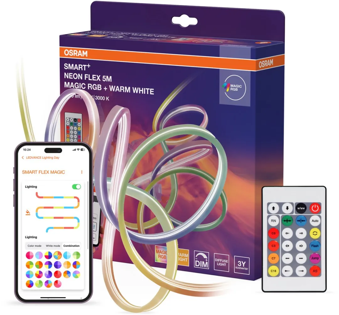 Osram Smart+ Wifi Neon Flex MGC TW RC RGBW LED-strip 5m