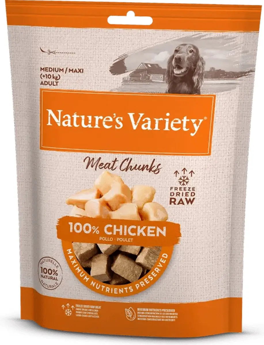 Nature's Variety Gevriesdroogde Hondensnacks Rund 50g - afbeelding 2 van 2