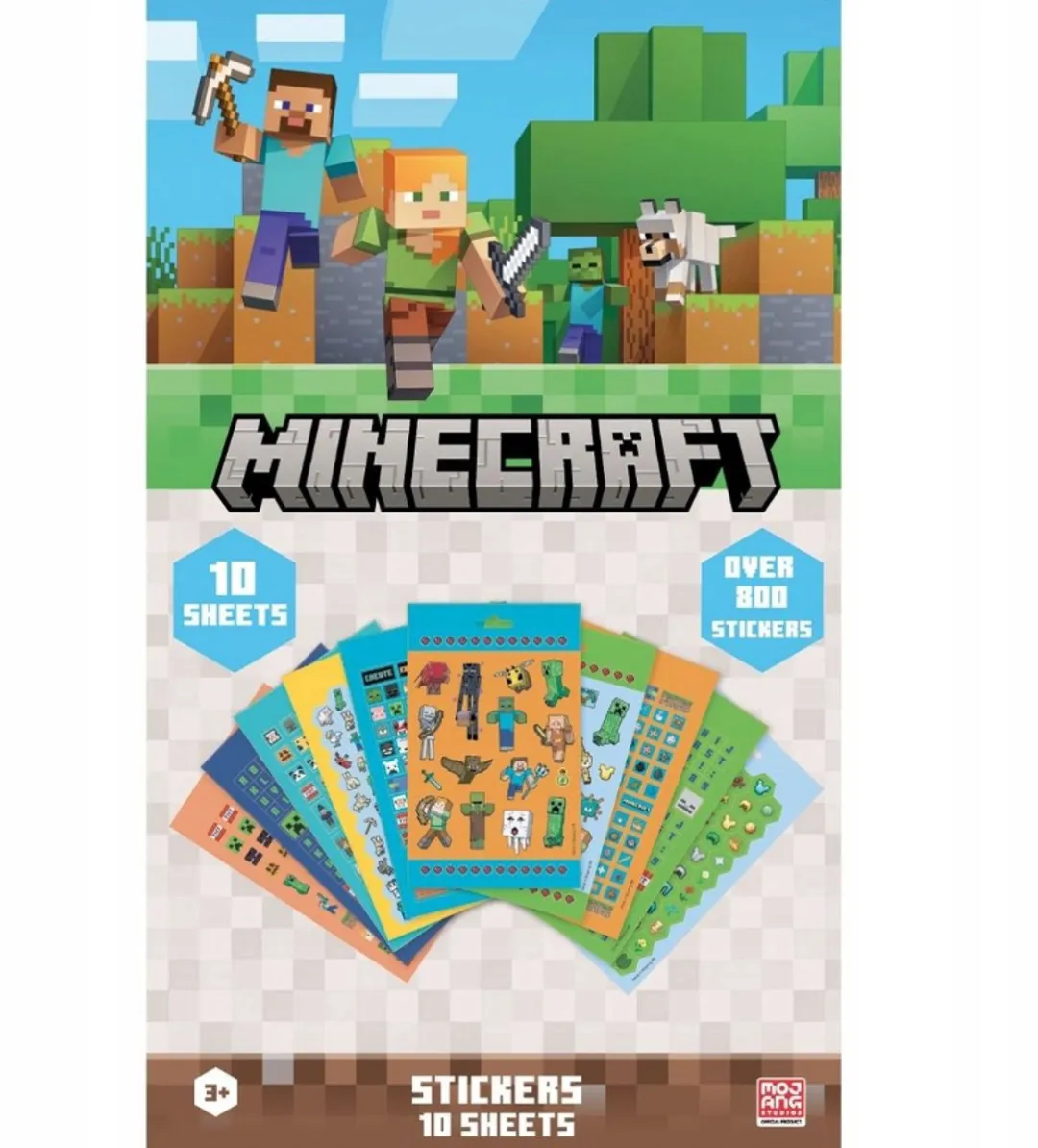 Minecraft Stickerset Serie 91348