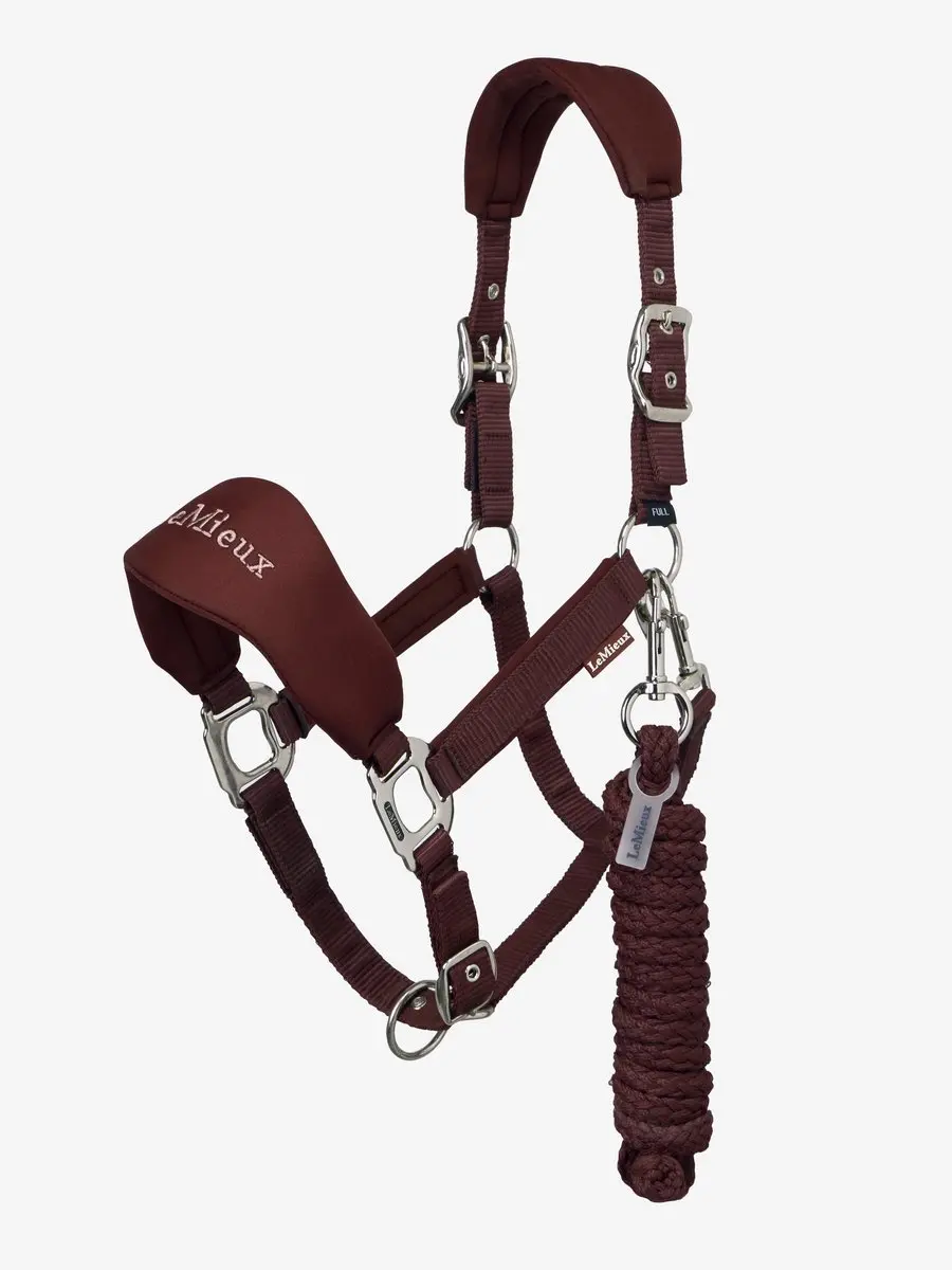 LeMieux Breakaway Vogue Halster met Halstertouw AW26 Cob Bramble