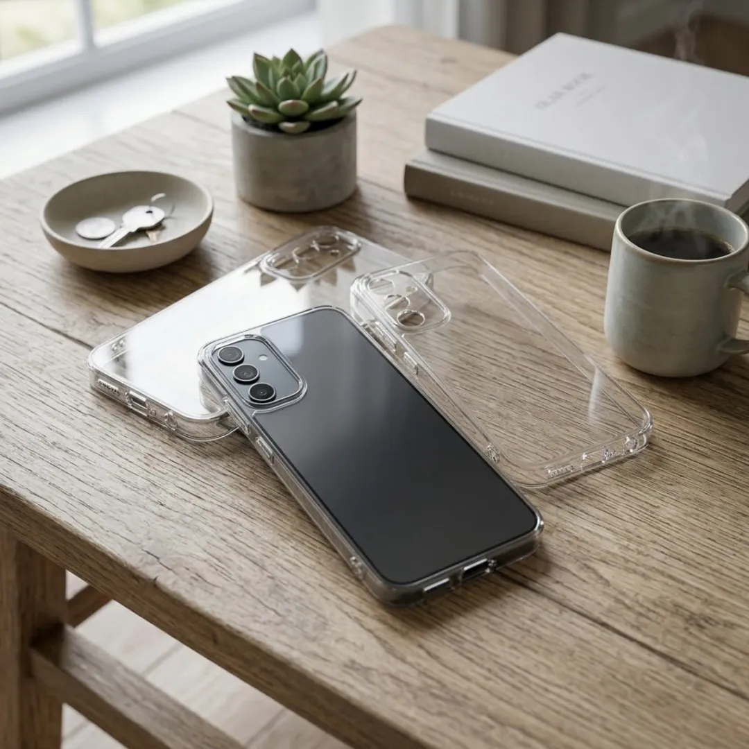 NUVEX Transparant Hoesje Set 3 - Samsung Galaxy A17 - afbeelding 6 van 6