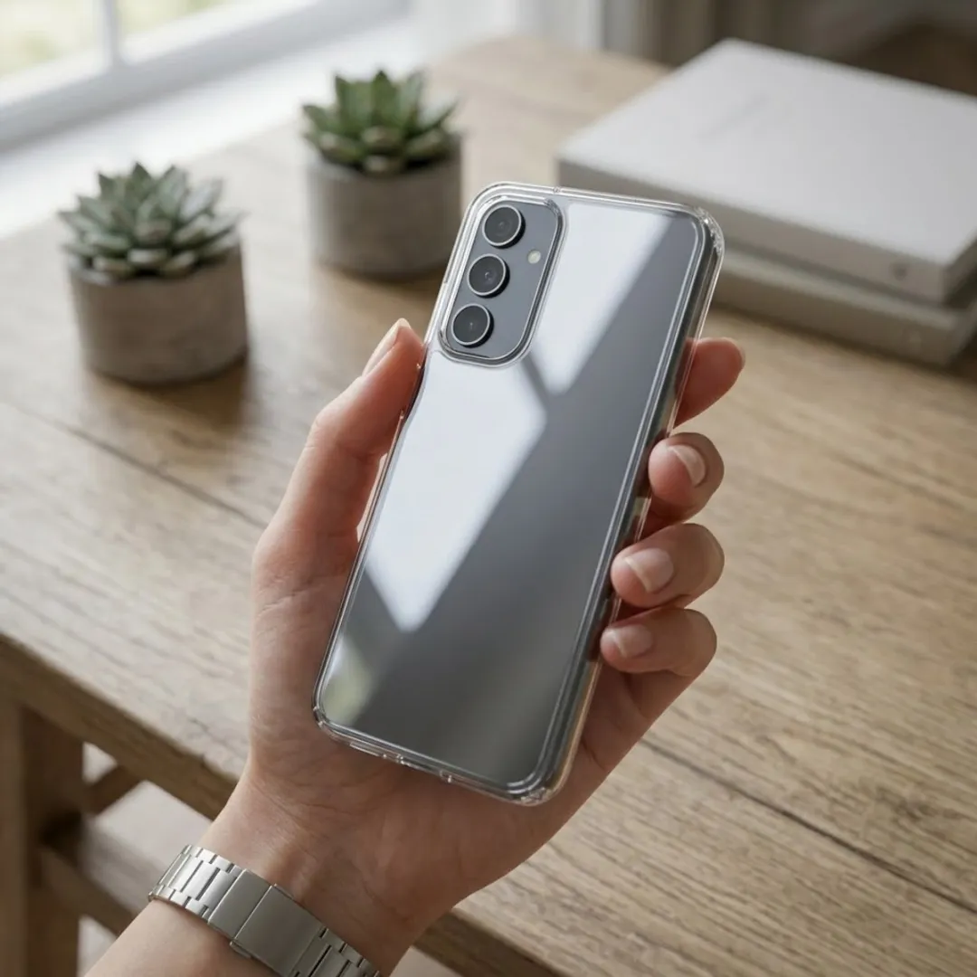 NUVEX Transparant Hoesje Set 3 - Samsung Galaxy A17