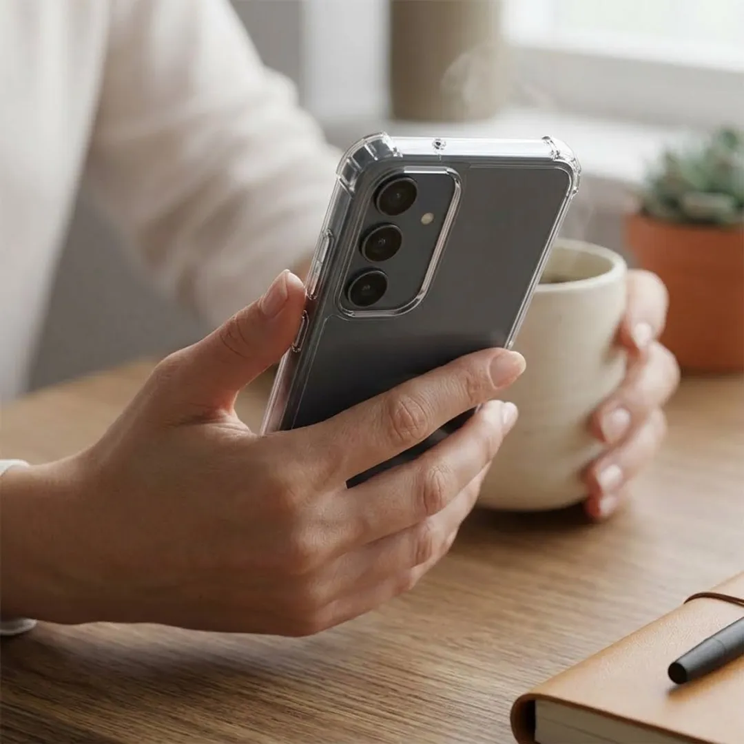 NUVEX Transparant Hoesje Set 3 - Samsung Galaxy A17