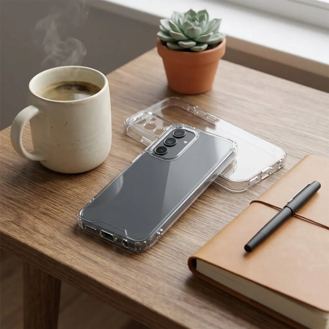 NUVEX Transparant Hoesje Set 3 - Samsung Galaxy A17