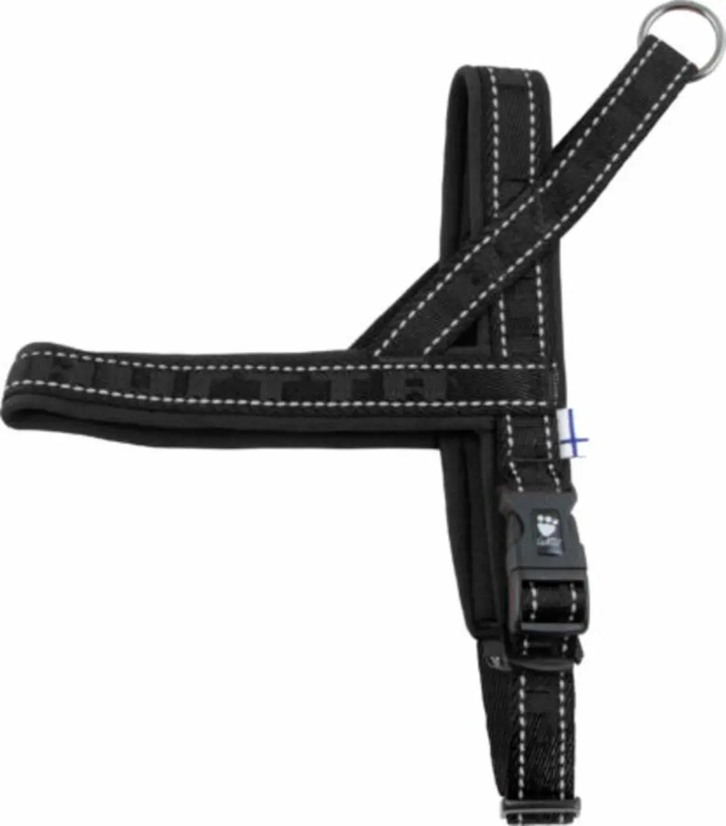 Hurtta Casual Sele Raven 90cm - Zwart - afbeelding 3 van 3