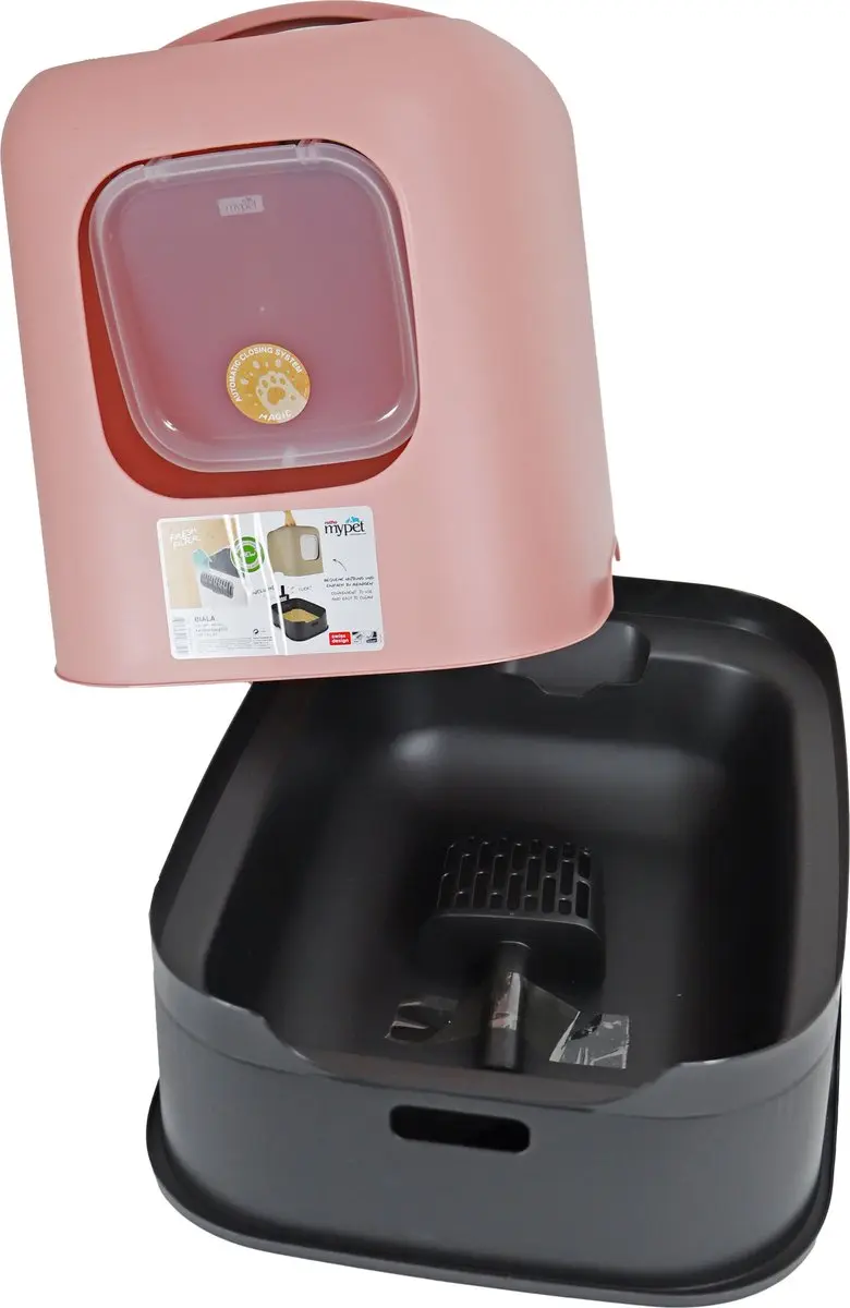 Rotho MyPet Biala Kattentoilet - Roze - afbeelding 2 van 4