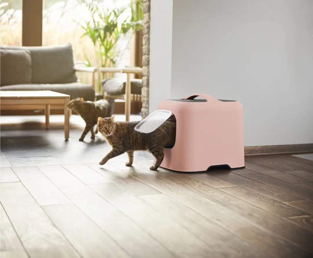Rotho MyPet Biala Kattentoilet - Roze - afbeelding 3 van 4
