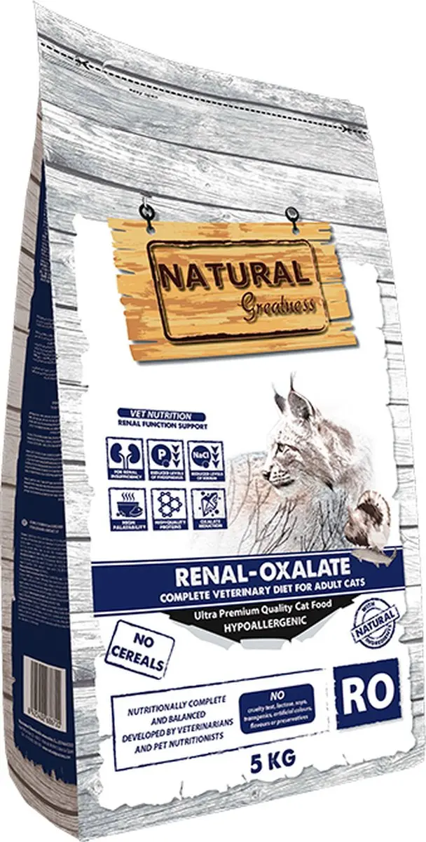 Natural Greatness Veterinary Diet Renal Oxalate Kattenvoer