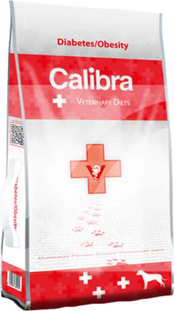Calibra Veterinary Diets Diabetes & Obesity Hondenvoer 12kg