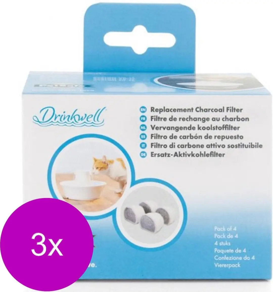 Petsafe Drinkwell Vervangende Koolfilter