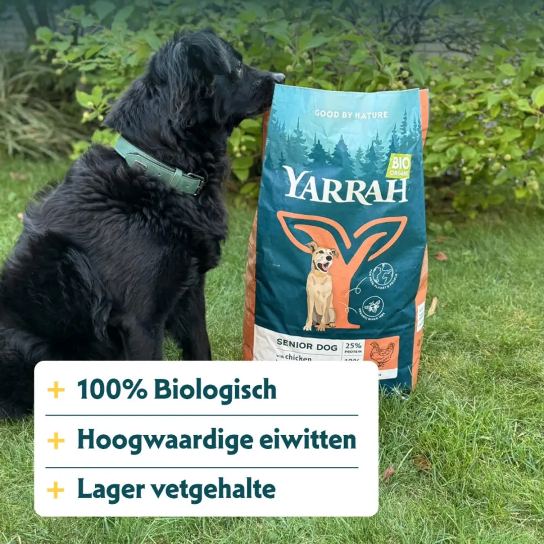 Yarrah Bio Hondenvoer Senior Kip 2kg - afbeelding 3 van 6