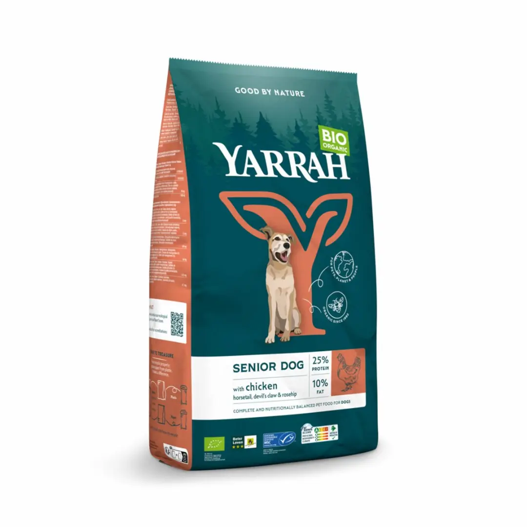 Yarrah Bio Hondenvoer Senior Kip 2kg