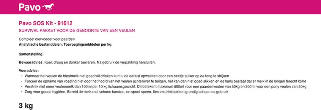 Pavo S.O.S. Kit - afbeelding 2 van 6