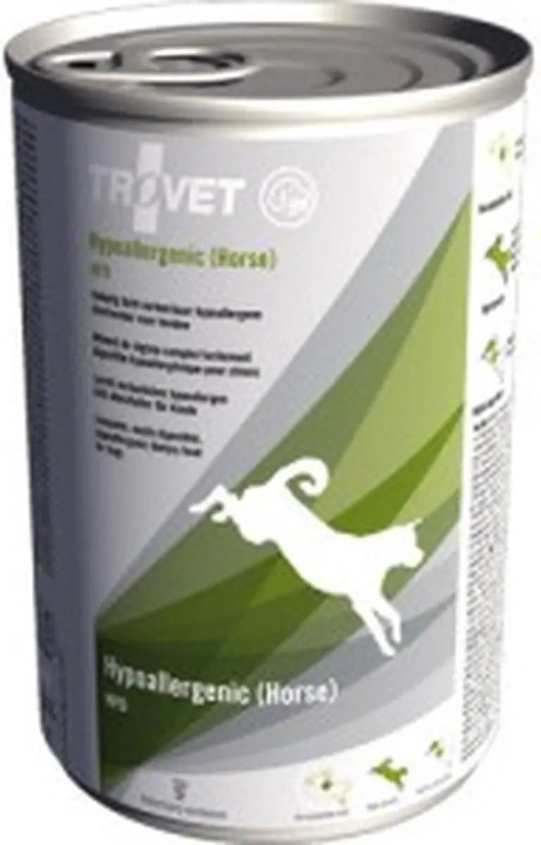 Trovet Hypoallergenic HPD Hondennatvoer Paard