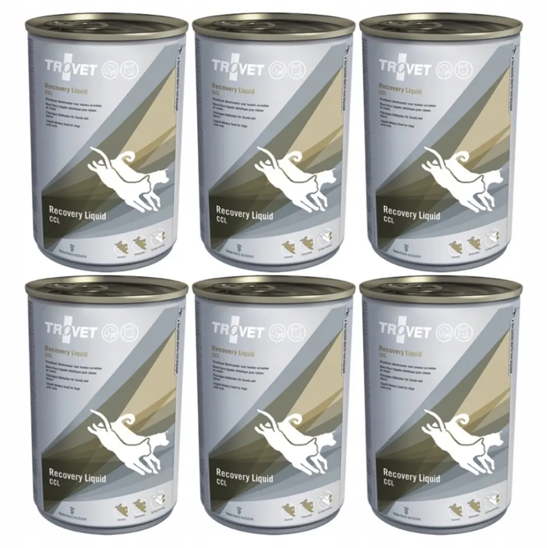 Trovet CCL Herstel Vloeibare Voeding Hond & Kat - 6x400g - afbeelding 2 van 2