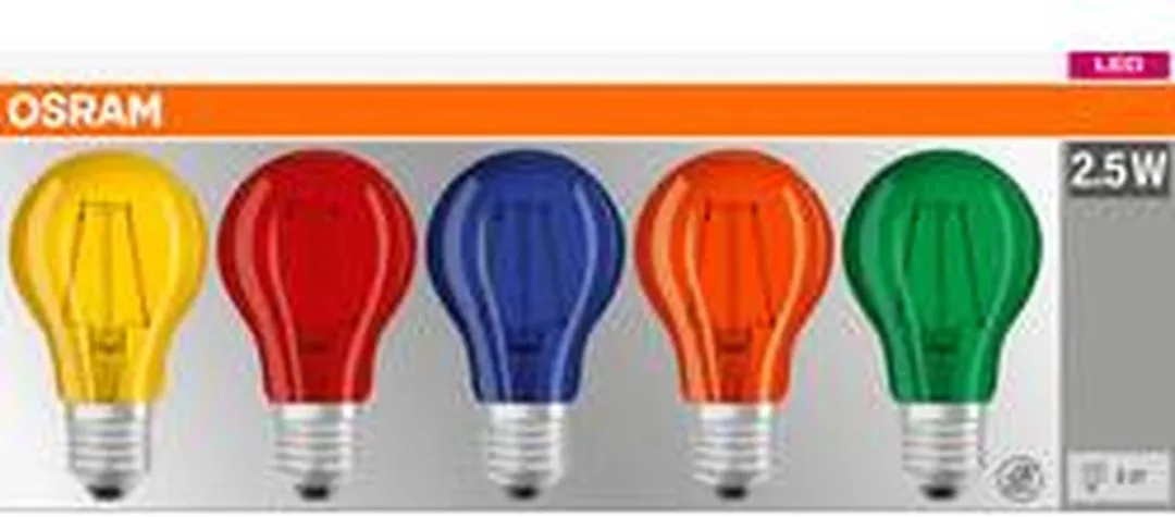 Osram LED-lamp E27 Peer 2.5W - Mat - Warm wit