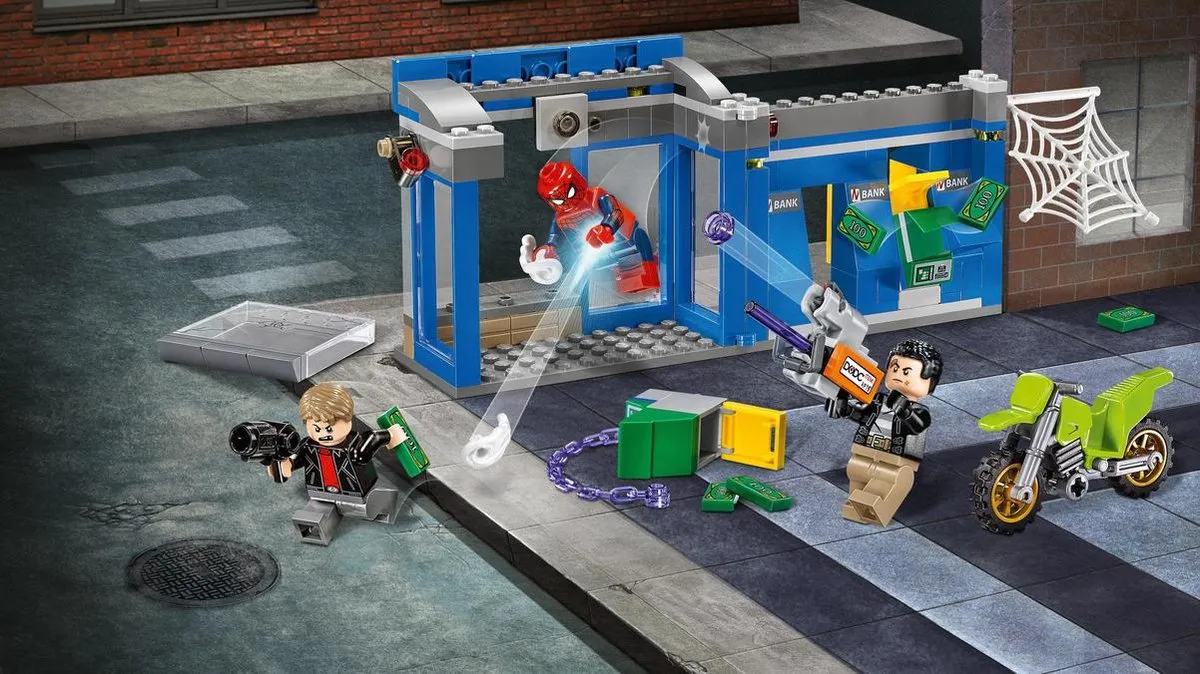 LEGO Super Heroes Geldautomaat Duel 76082 - 185 Stukken - Multicolor