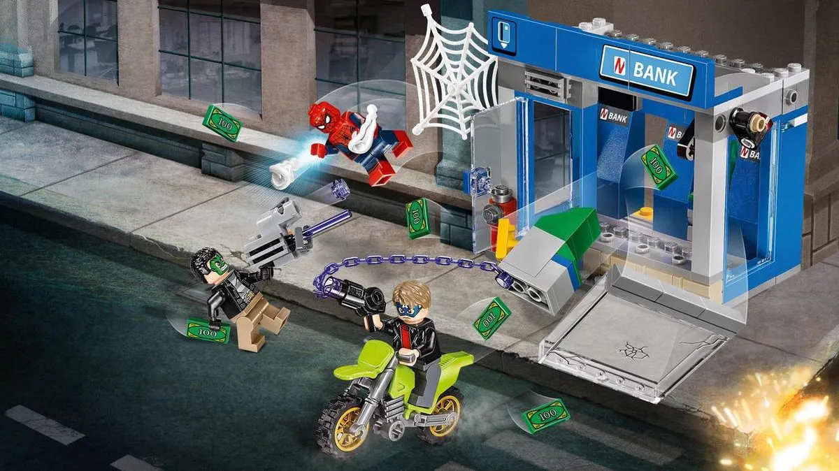LEGO Super Heroes Geldautomaat Duel 76082 - 185 Stukken - Multicolor