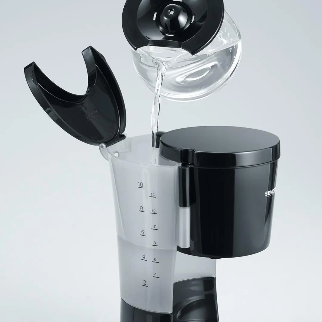 Severin KA 4479 Koffiezetapparaat - 10 Kopjes 1.4L - Zwart