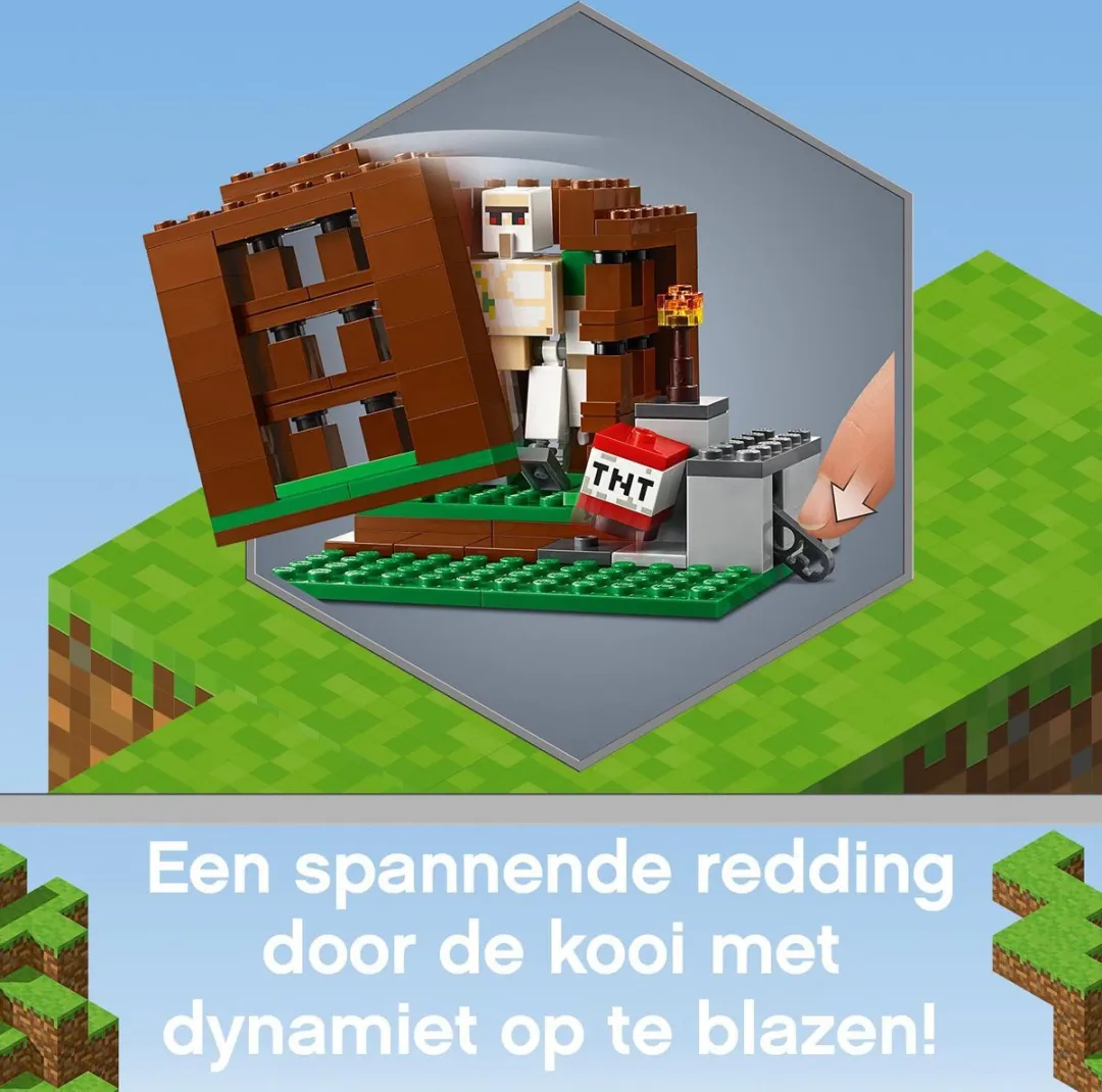 LEGO Minecraft De Pillager Buitenpost 21159 - 303 Stenen - afbeelding 6 van 6