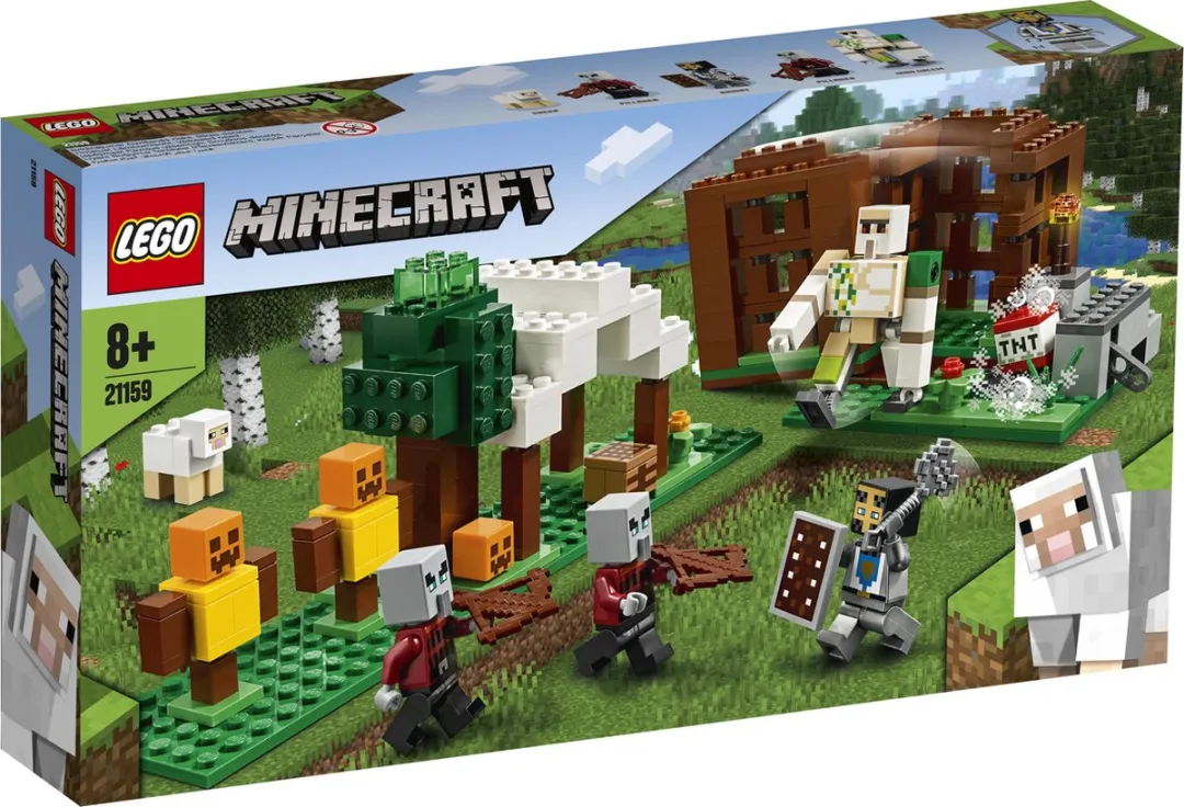 LEGO Minecraft De Pillager Buitenpost 21159