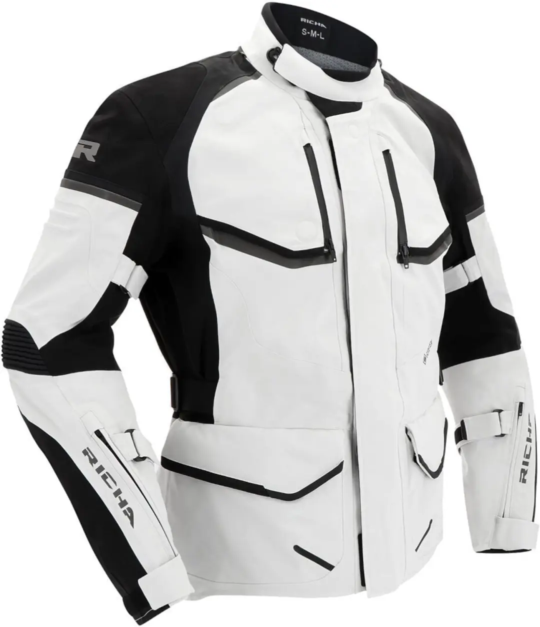 Richa Atlantic 2 GTX Zwart Grijs Textiele Motorjas