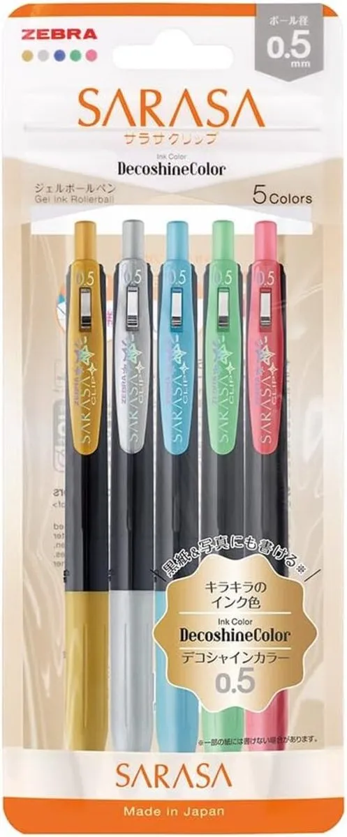 Zebra Sarasa Clip 0.5mm Deco Shine