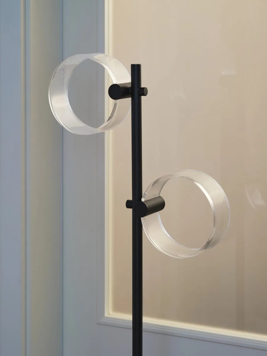 Osram Decor Circle Vloerlamp 17W CLICKCCT - Zwart