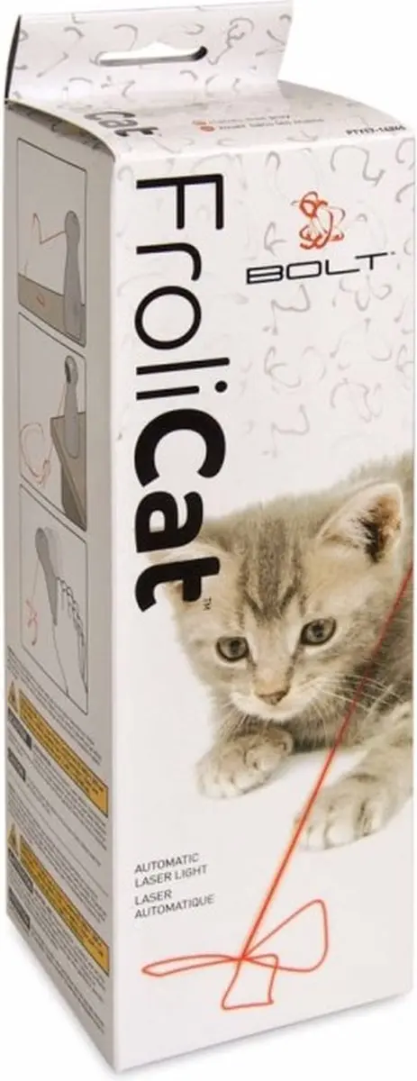 PetSafe FroliCat Bolt Laser Kattenspeelgoed - Wit - afbeelding 2 van 6
