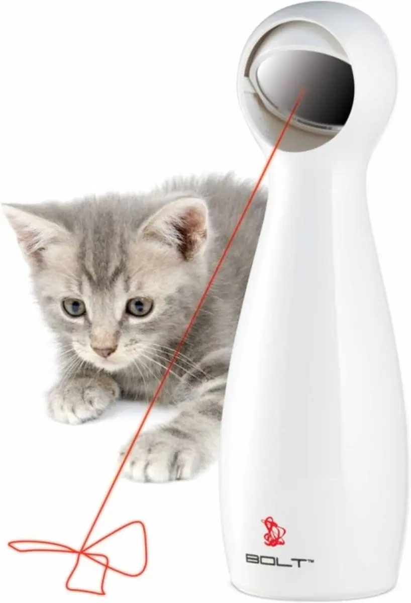 PetSafe FroliCat Bolt Laser Kattenspeelgoed - Wit - afbeelding 3 van 6