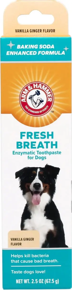 Arm&Hammer_hondentandpasta_enzymatisch_vanille&gember