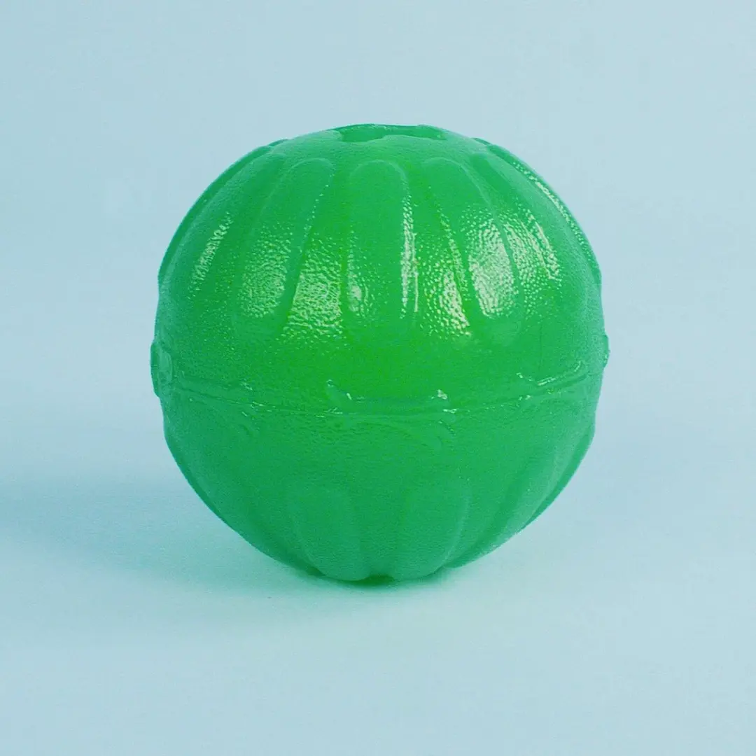 Starmark Treat Dispensing Kauwbal M/L Ø9cm - Groen - afbeelding 4 van 6