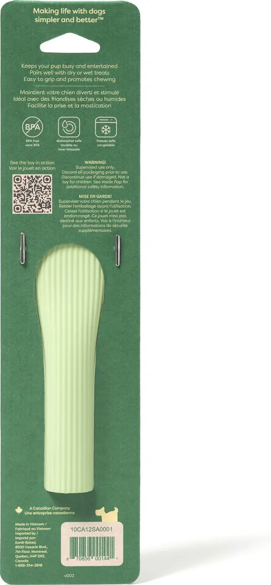 Earth Rated Chew Toy Rubber Hondenspeelgoed 7x5cm - afbeelding 3 van 6