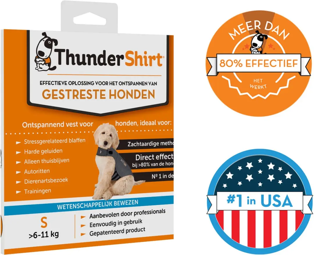 Thundershirt Compressieshirt voor honden