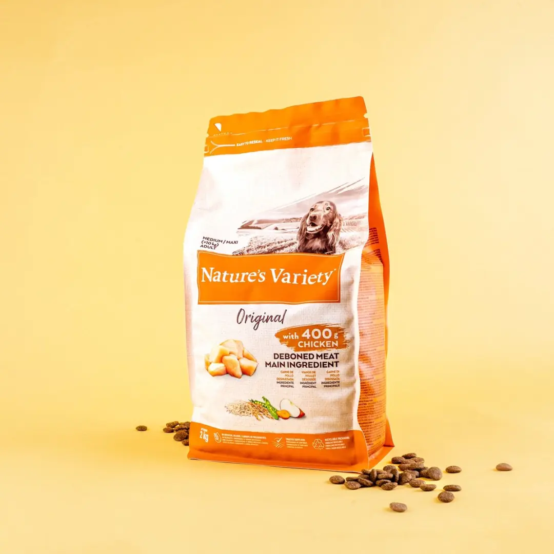 Nature's Variety Healthy Grains Medium/Maxi Adult Kip 12kg - afbeelding 4 van 6