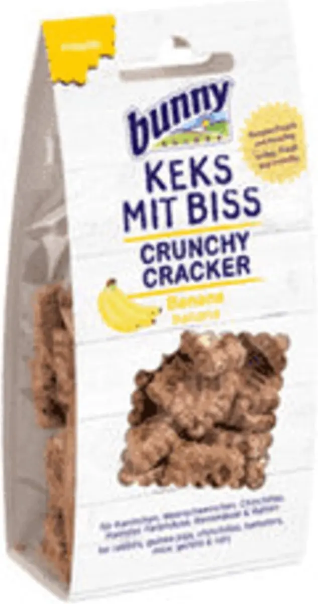 Bunny Nature Crunchy Cracker Banaan 50g - afbeelding 2 van 2
