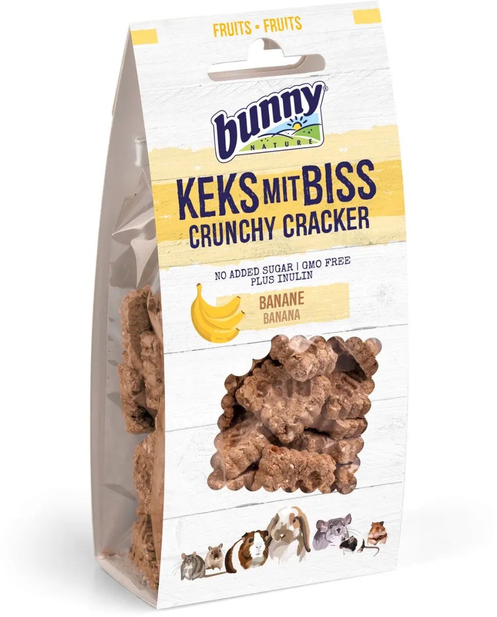 Bunny Nature Crunchy Cracker Banaan 50g