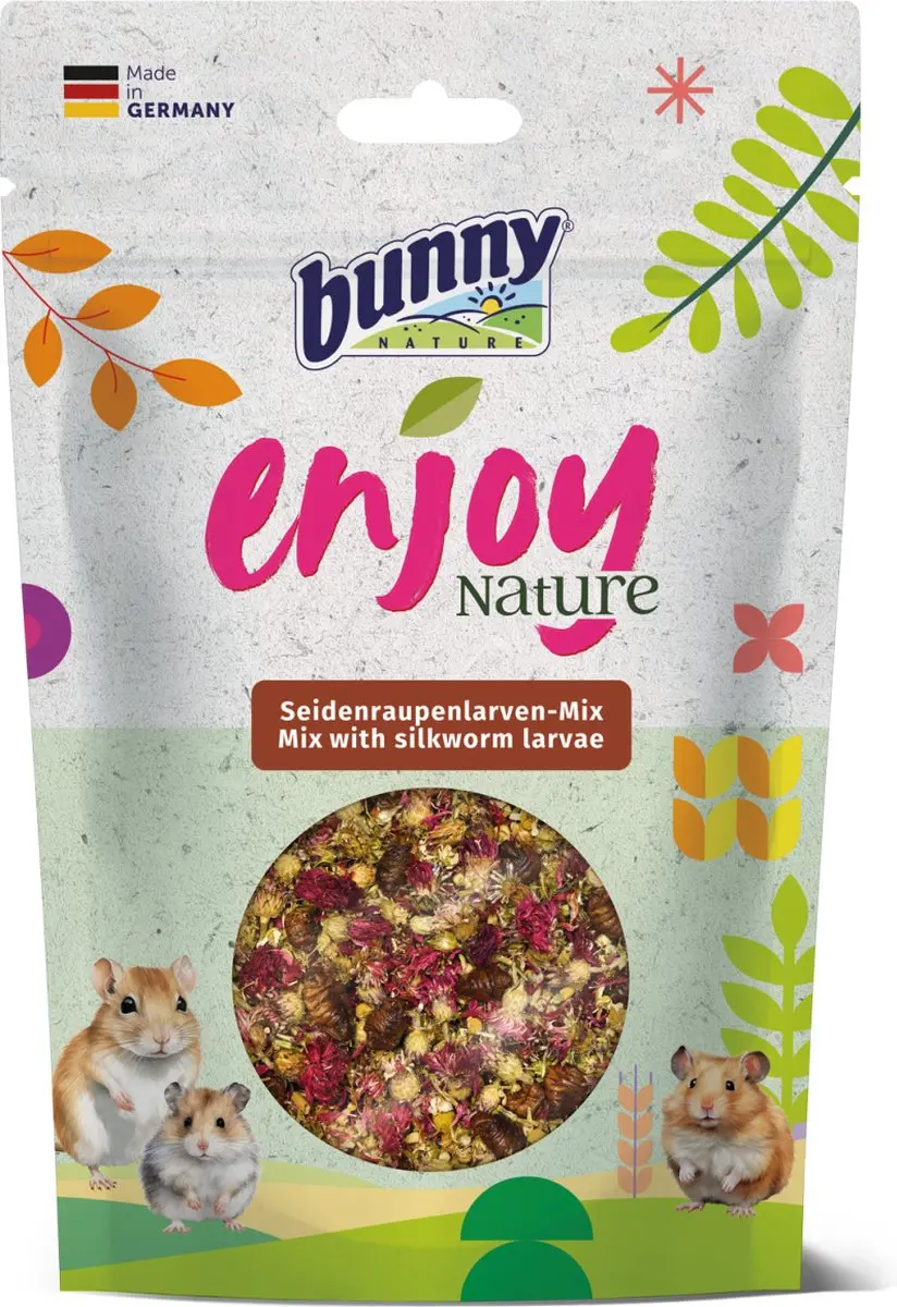 Zijderups Larven Snack 40gr