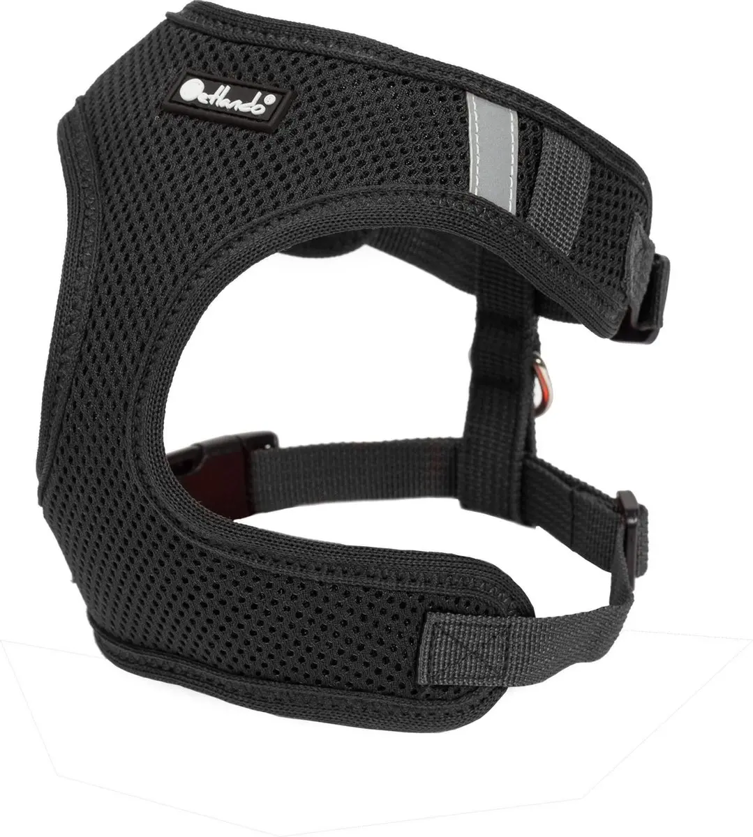 Petlando Hondenharnas Mesh Vest Zwart