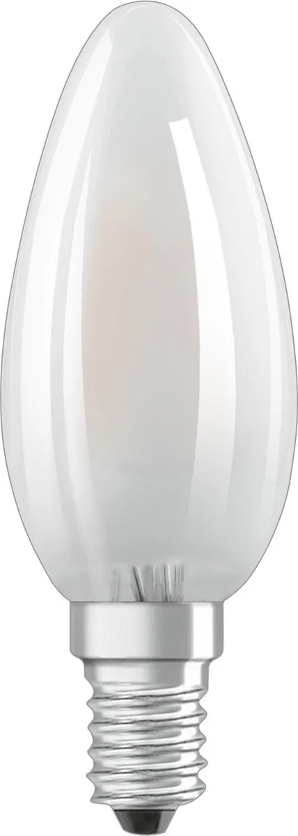 Osram LED Kaarslamp E14 4W Warmwit Mat - 2700K