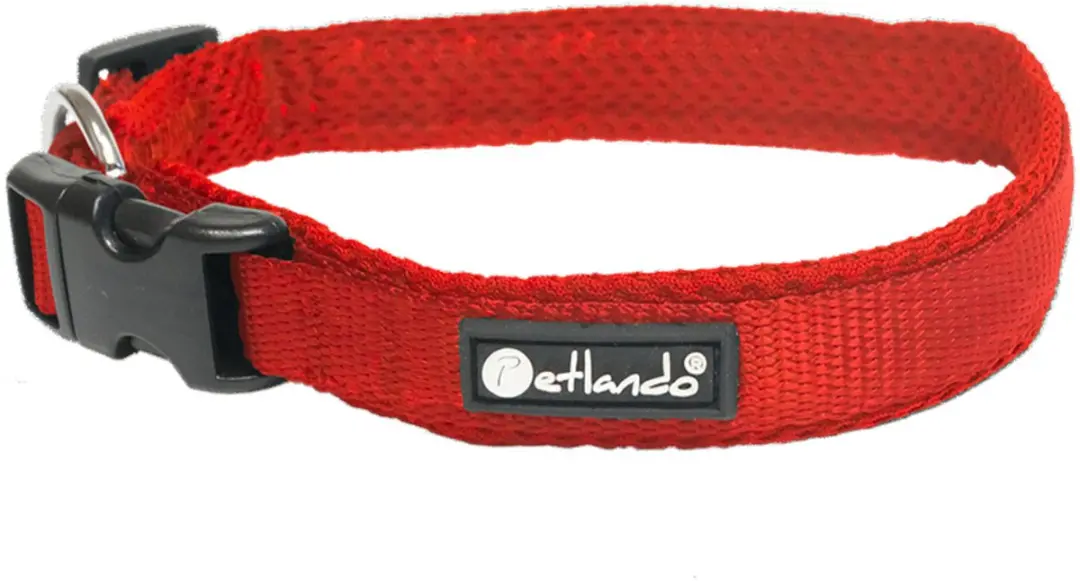 Petlando Hondenhalsband Mesh Rood